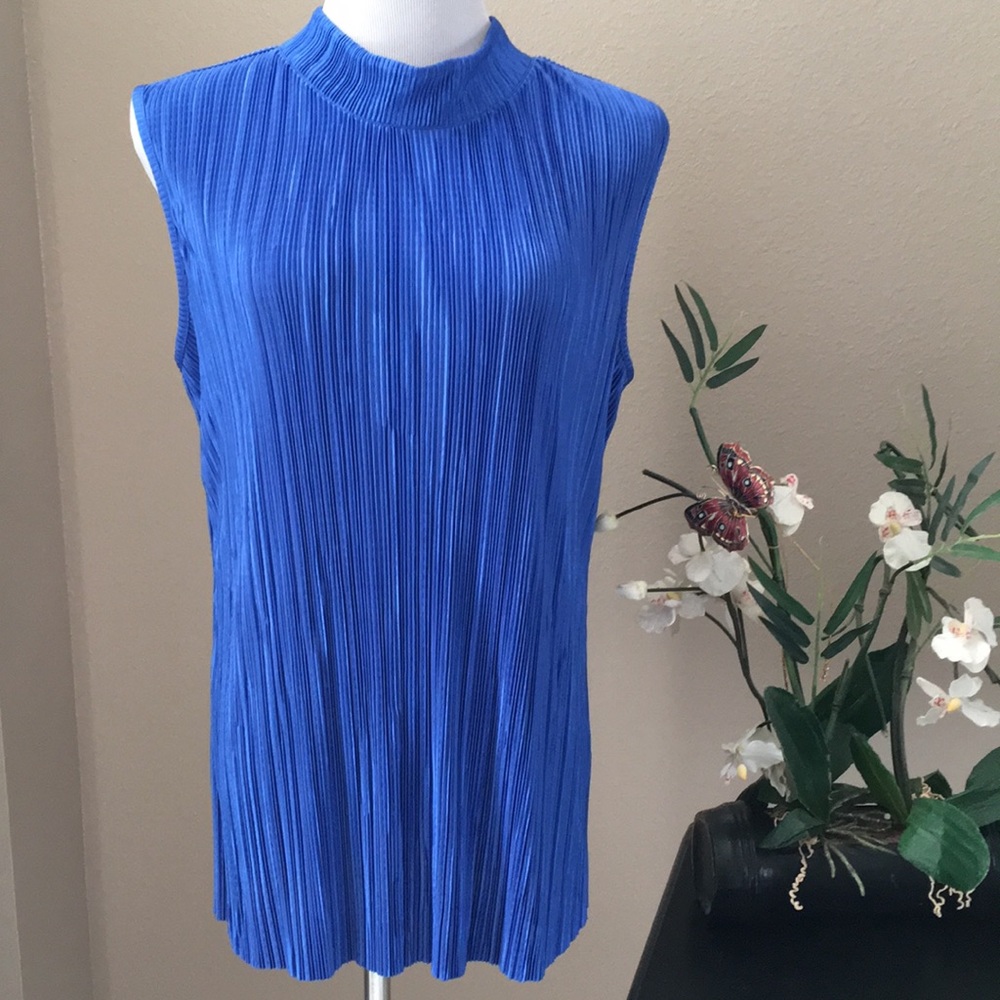 Royal Blue Sleeveless Top